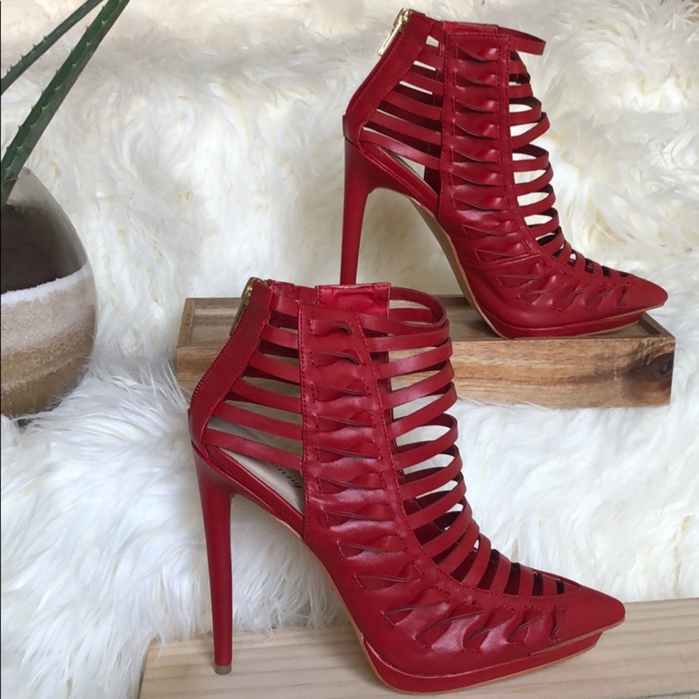 Penny Loves Kenny Heels - Red